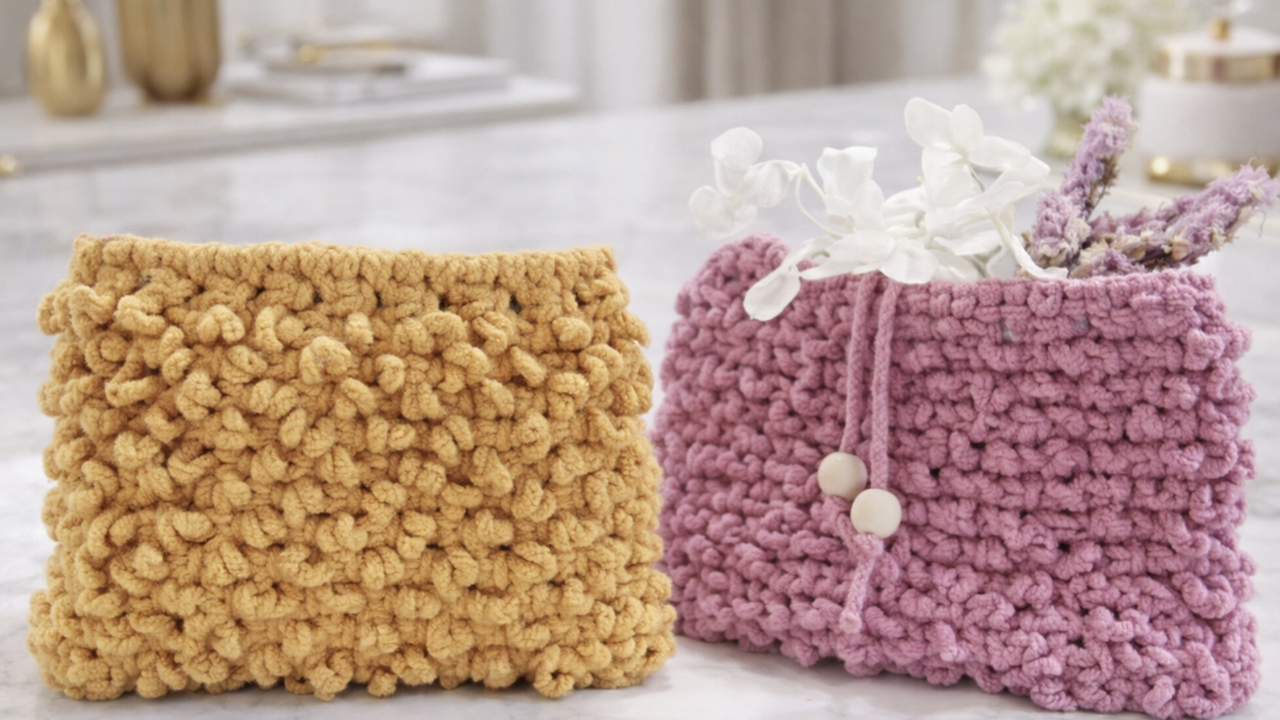 Bolsa de macramê